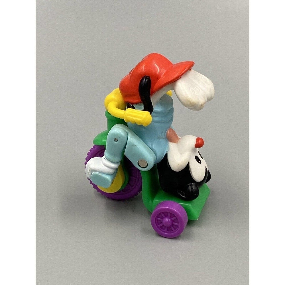 Vintage 1993 McDonalds Happy Meal Toy Vintage Animaniacs Wakko On Tricycle